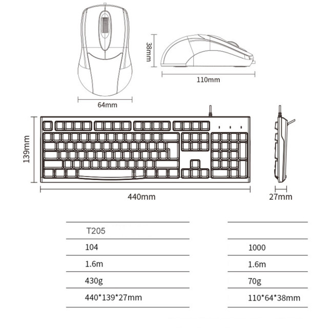 bo-ban-phim-chuot-newmen-t205-den-usb