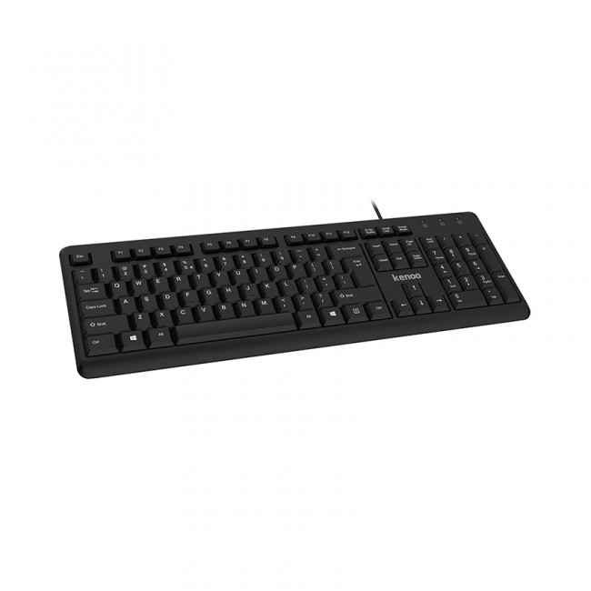 ban-phim-may-tinh-co-day-kenoo-k6020-mau-den